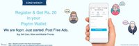 Floprr-Register,Post Free Ad & Get 20 Rs Paytm Cash