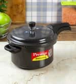 Prestige Deluxe Plus Black Aluminium 5 L Pressure Cooker-