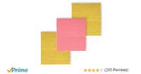Scotch-Brite Sponge Wipe (Large, Pink & Yellow, Pack of 3)