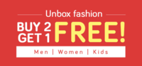 Unbox Fashion Buy 2 get 1 free