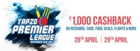 [UPCOMING] Tapzo Premier League Offers ka IPL is here…