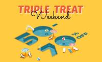 Myntra - Triple Treat Weekend 50% to 70% Off + 15% Cashback upto 300 using PhonePe