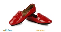 Globalite Women's Casual shoes Pattent Red & More