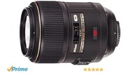 Nikon 105mm AF-S VR 105 f/2.8G IF-ED Micro Prime Lens for Nikon Digital SLR Camera (Black)