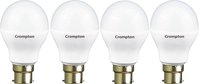 Crompton 9WDF B22 9-Watt LED Lamp (Cool Day Light and Pack of 4)
