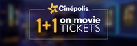 Get Flat 100% Cashback upto Rs. 400 on booking 2 or more tickets at Cinepolis Cinemas
