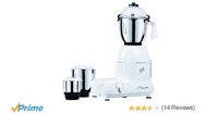 Orpat Kitchen Gold 750-Watt Mixer Grinder (White)