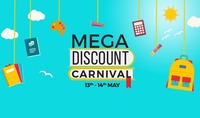 Paytm - MEGA Discount Carnival from 13th to 14th May - Upto 80% Off + Upto 40% Cashback on Books and Stationery Essentials