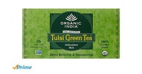 Organic India Tulsi Green Tea 25 Tea Bags (Pantry)