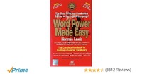 Word Power Made Easy by Norman Lewis