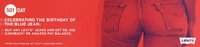 Buy any Levis jeans and get 500 cashback on amazon pay balance 20-22 May