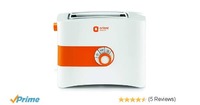 Orient Electric PT2S05P 2 Slice Pop Up Toaster Plastic Body (White)
