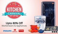 Paytm Kitchen Carnival from 23rd to 24th May: Upto 80% + Extra 40% Cashback on Kitchenware and Appliances