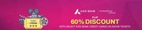 BookMyShow - AxisBank Extraordinary weekends offer - Flat 60% discount on on Sachin Movie Tickets