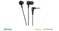 Audio-Technica ATH-CKL220BK In-Ear Headphones (Black) 