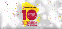 Brand Factory 10 years celebration offer: Flat 50% Off on Everything(7-11 June)