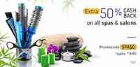 Extra 50% cashback on spas and salons @ little