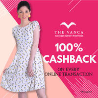 100% cashback on every online transaction 