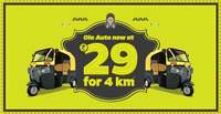 Ola Auto: Flat Rs.29 for first 4 km on your first 4 Auto rides in Mumbai