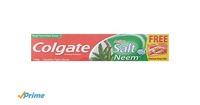 Colgate Active Salt Neem Fight Germs - 100 g with Free Medimix Soap - 25 g (Sample) 