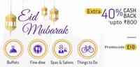 Extra 40% cashback on Buffets, Fine Dine, Spas & Salons and More