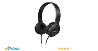 Panasonic Over-The-Ear Stereo Headphones RP-HF100-K (Black) At Rs 599