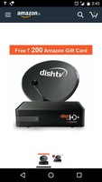 Install Dish Tv &get 200 GV of amazon