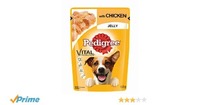 Amazon Pantry : Pedigree Gravy Adult Dog Food Pouch, Chicken in Jelly, 100g (Sample)