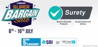 ShopClues Super Bargain Sale + 5% Off via SBI Credit & Debit Cards | 8-16 July