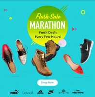 Paytm Marathon Sale is Back: Extra 50% Cashback on Branded Footwear