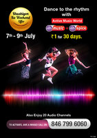 Videocon d2h Khushiyon Ka Weekend Offer-Active Music world
