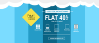  Flat 40% off on Sitewide ( Photo frames, retro photo magnets, polroid prints & much more)