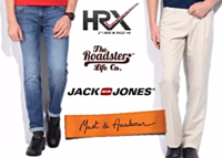Jeans & Trousers Flat 50-80% Off From Rs. 339 Under Rs. 1299 {Flipkart Assured}