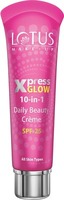Lotus Herbals Xpress Glow 10 in 1 Daily Beauty Cream, Bright Angel, 30g 