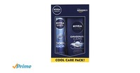 [Amazon Prime] Nivea Men Cool Kick Deodorant Spray, 150ml with Original Care Shower Gel, 250ml 