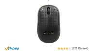 Lenovo USB optical mouse M110 Black