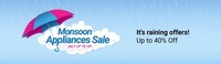 Flipkart Monsoon Appliances Sale extended till today