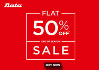 Bata End of Season Sale - Flat 50% off