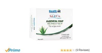 Healthvit Bath & Body Aloevera Soap With Neem & Tulsi Oil 75g - Pack of 3