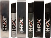 [HRX] by Hrithik Roshan SOUL,INTENT,DRIVE Perfume Body Spray - For Men & Women  (360 ml, Pack of 3)