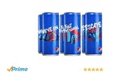 Pepsi Soft Drink Can 250ml each (Pack of 6)@ Rs. 123 
