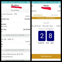Jio offer 1 month extra   validity for summer surprise Customer