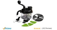 Wonderchef Turbo Dual Speed Food Processor with Peeler (Black)