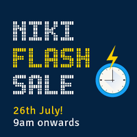 Niki Flash Sale on 26th July