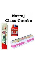 may be a loot. natraj pencil box+colour pencil box +geometry box set of 3 at just 65..mrp 400
