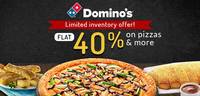 40% off on Domino's pizza
