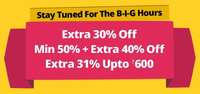 Jabong Big Brand Offers: Min 50% + Extra 40% Off (Valid till 2 pm)