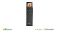 SanDisk Connect Wireless Stick 128GB Flash Drive (Black)