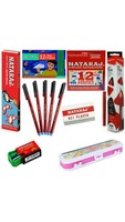 Natraj Pencil ,Pen ,Eraser Sets 