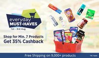 Paytm Everyday Must Haves || Buy 7 products & Get 35% cashback + Free Shipping (Product Suggestions Added)